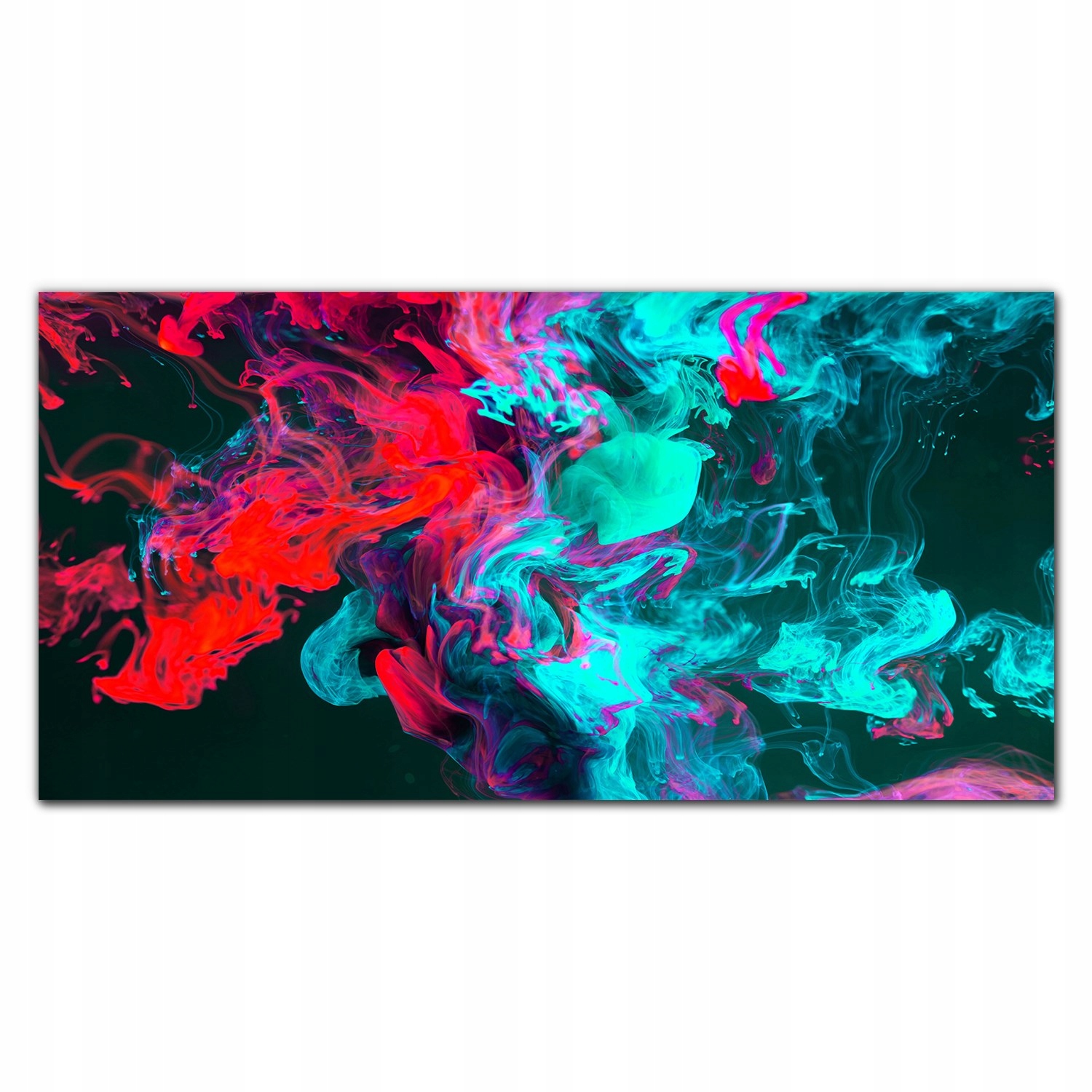 Nástenný fotoobraz na plátne Farebný dym 140x70