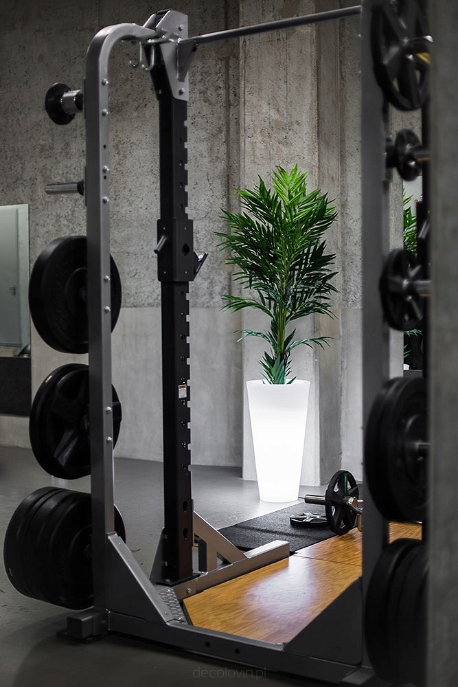 LED-BLumentopf OZDOBNA ŚWIECĄCA DONICA