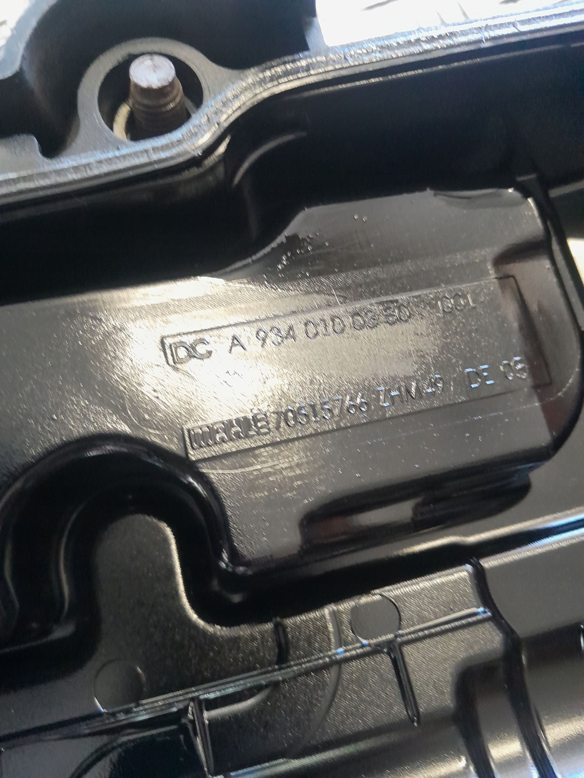 POKRYWA ZAWORÓW MERCEDES ATEGO III E6 OM 934 A9340100330 Producent części Mercedes-Benz OE