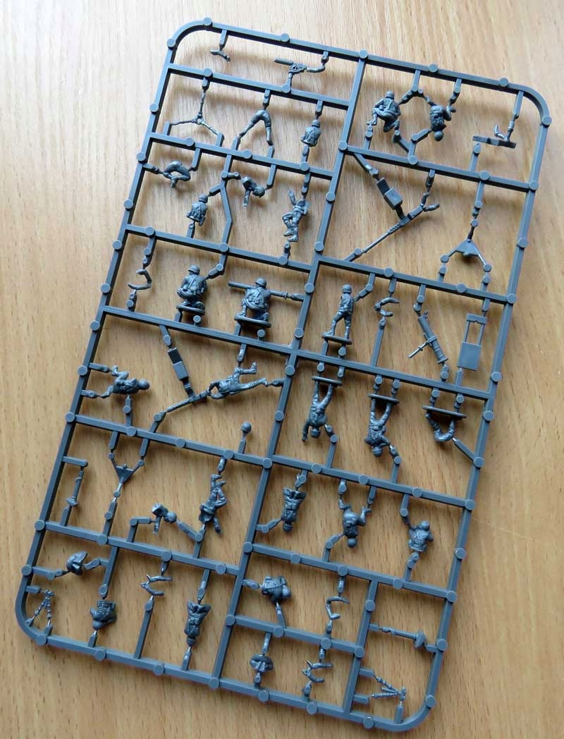 Plastový voják 1/72 WW2020007 americké těžké zbraně