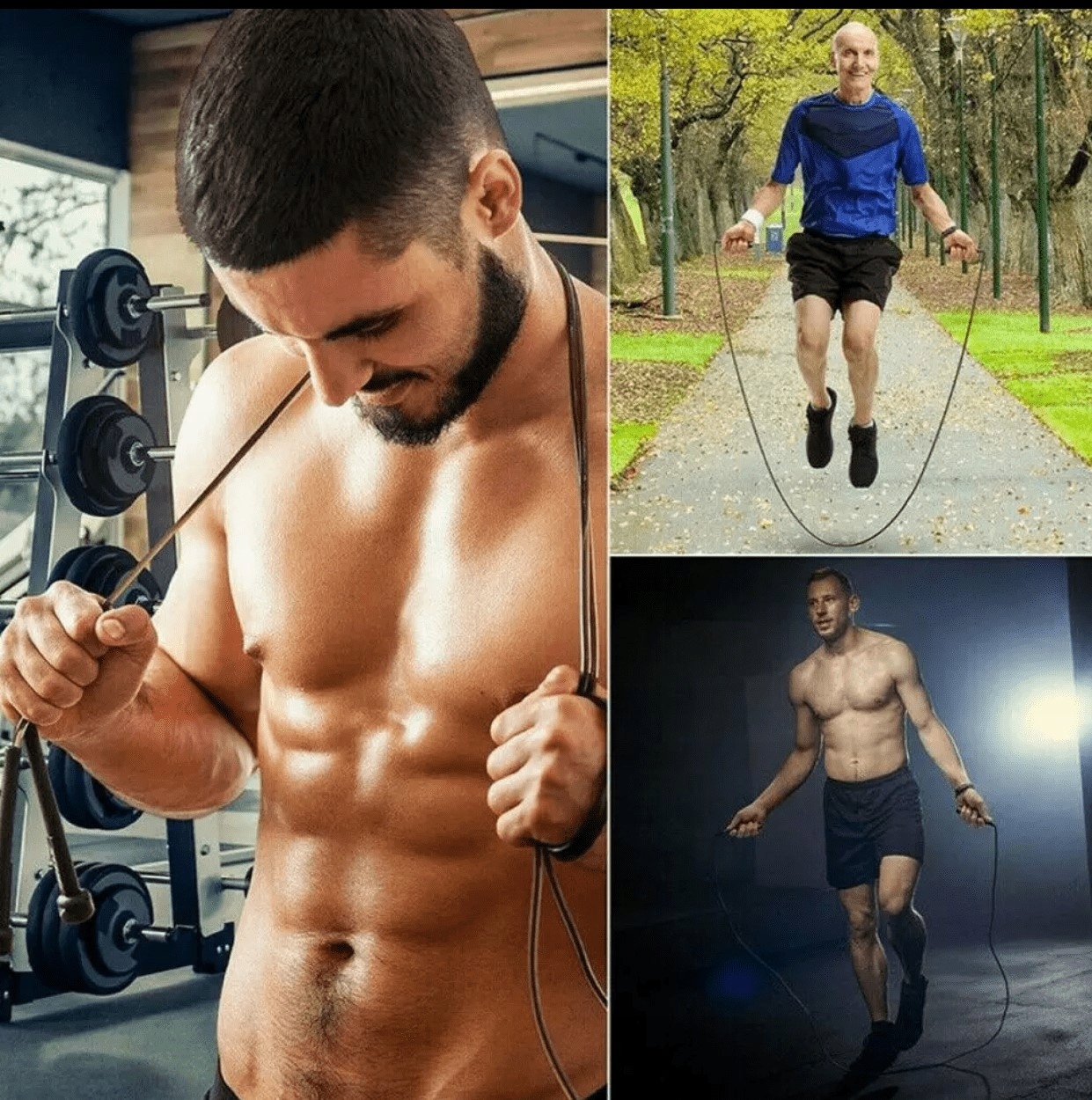 SKAKANKA Z LICZNIKIEM FITNESS CROSSFIT REGULACJA Grubość linki 0.5 cm