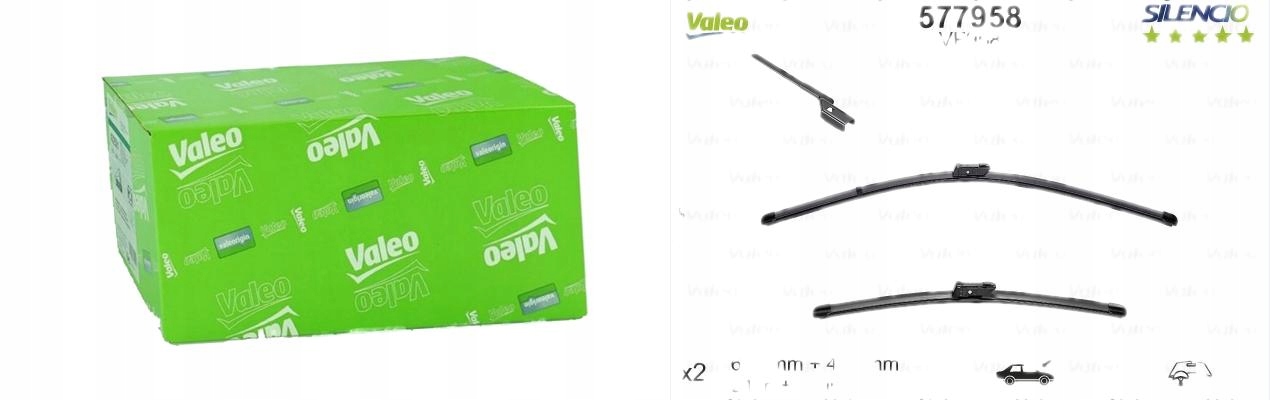 WYCIERACZKA SILENCIO FLAT BLADE VF968 X2 CITROEN B