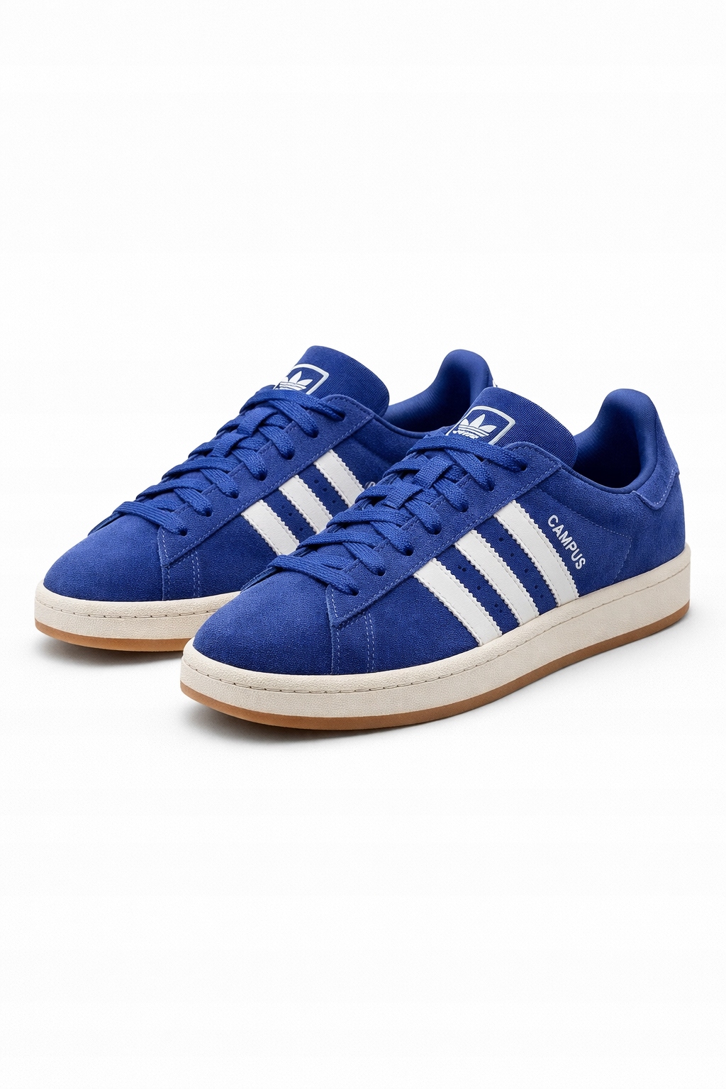 Adidas Modré Pánské Semišové Tenisky S Bílými Pruhy 41 1/3 I3C