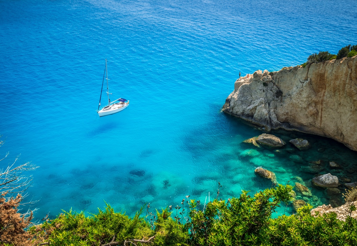 

Fototapeta Flizelinowa Grecja Jacht 152x104