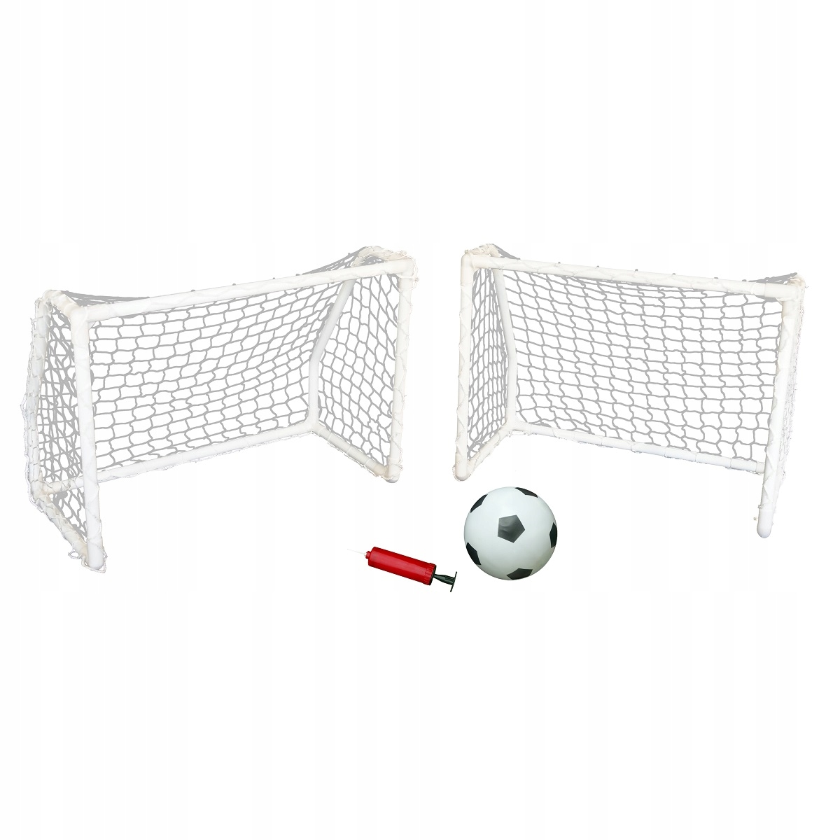 Brankový set dvě branky 61x45x30 cm s míčem