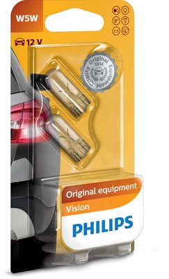 

Żarówka W5W Philips Vision- 2SZT. Kpl.