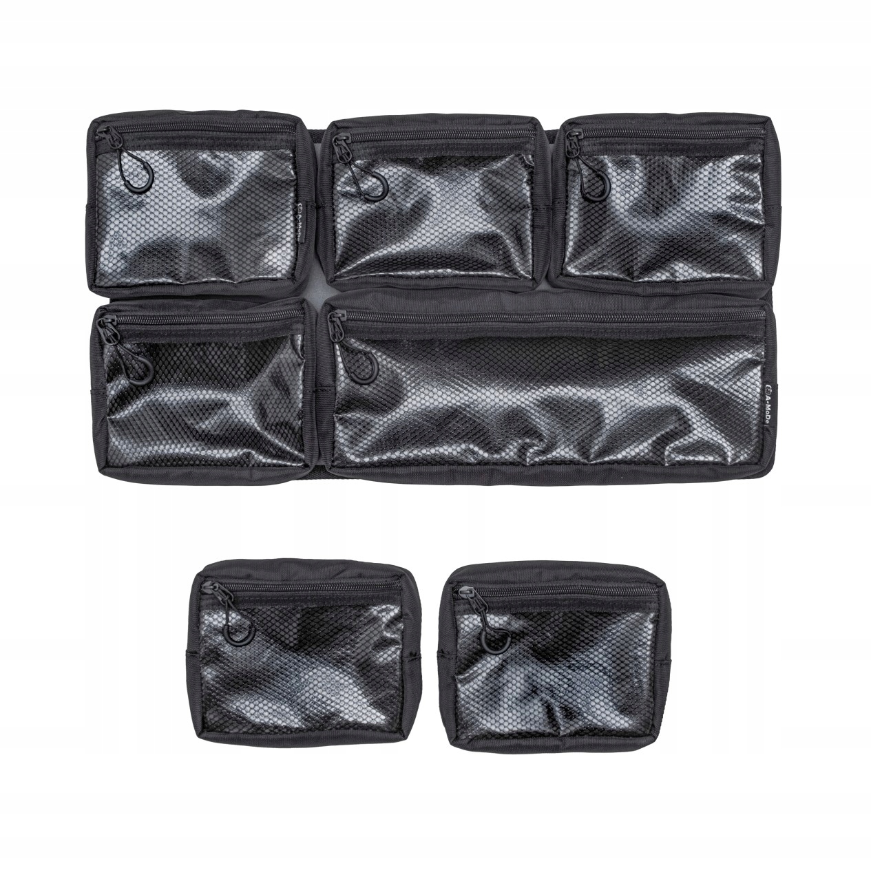 Organizér víka s průhlednými kapsami pro Peli Air 1535 a Peli 1510