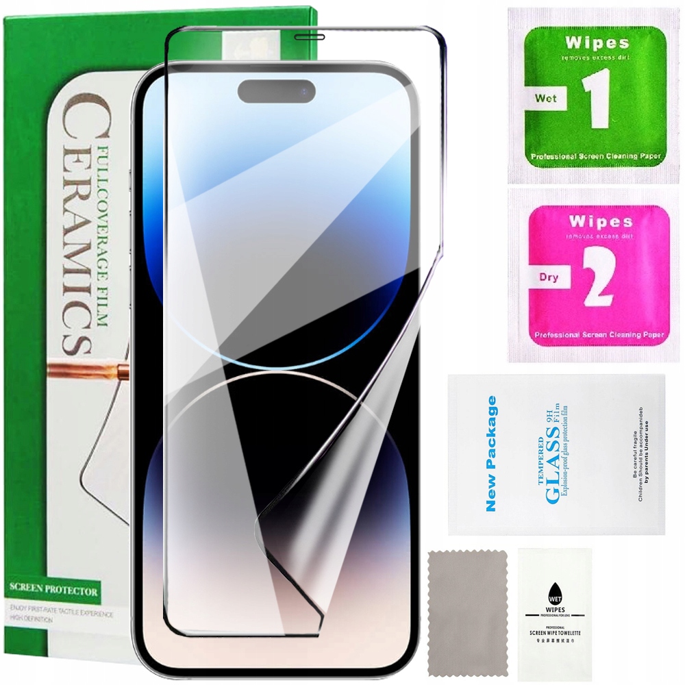

Szkło Hybrydowe Do Iphone 14 Pro Max Ceramiczne