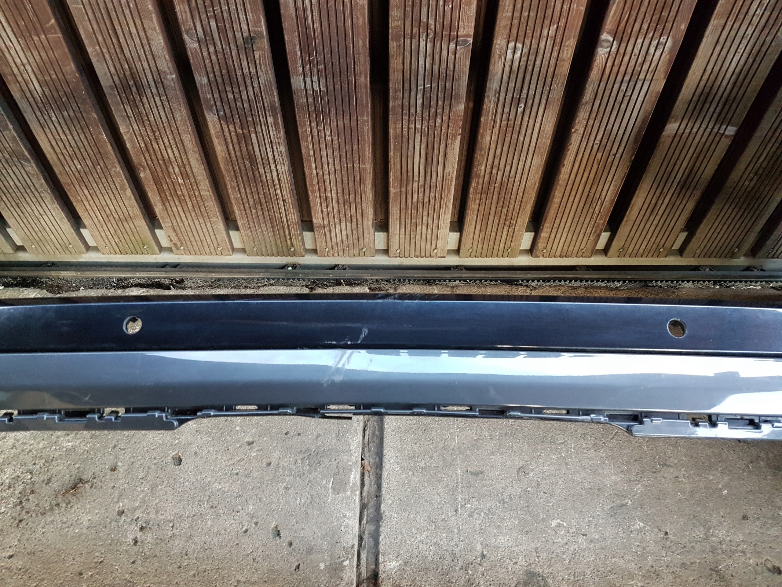 bumper rear BMW X5 G05 m-packet