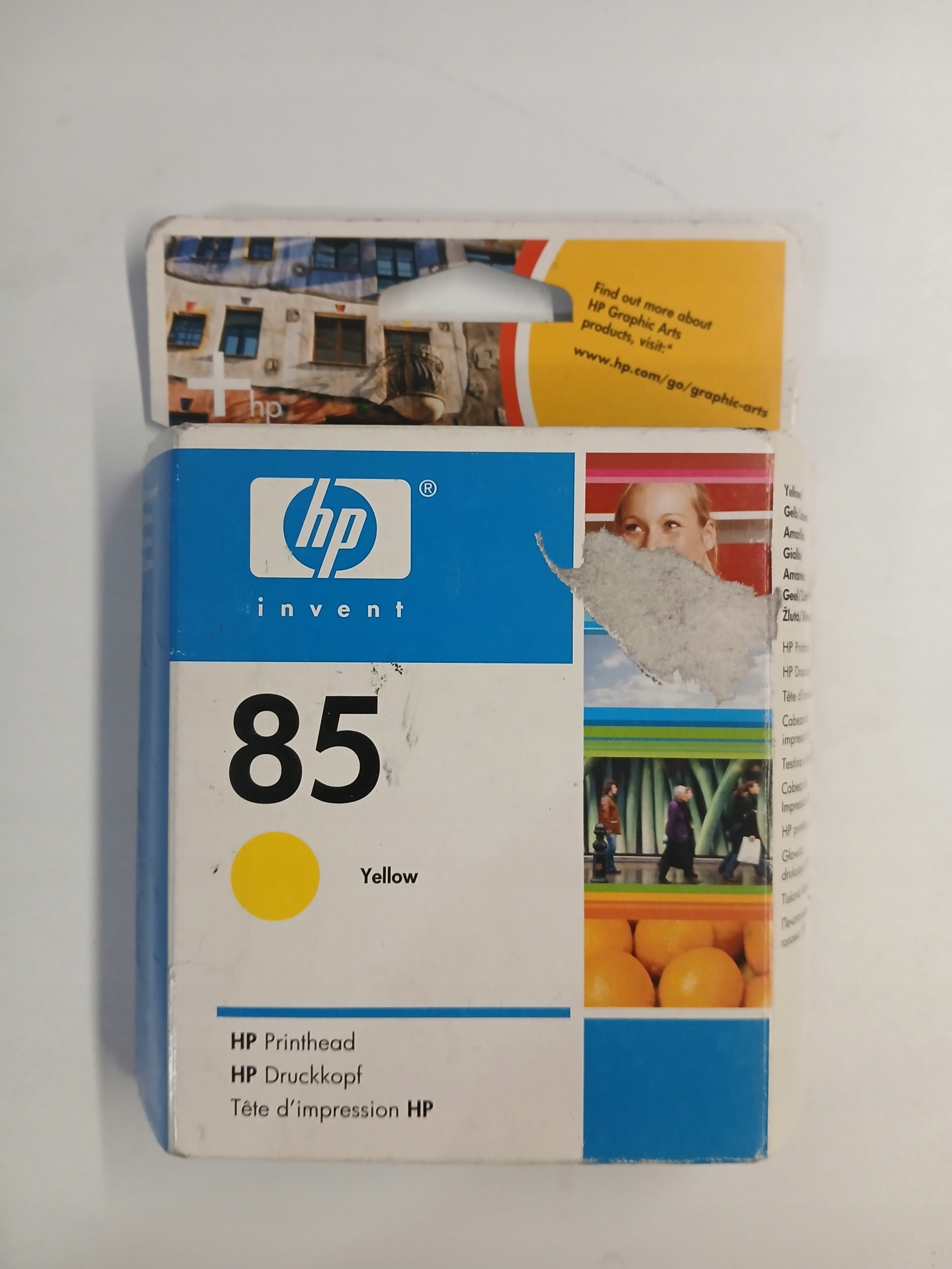 Hlavice Hp 85 Yellow C9422A Originál