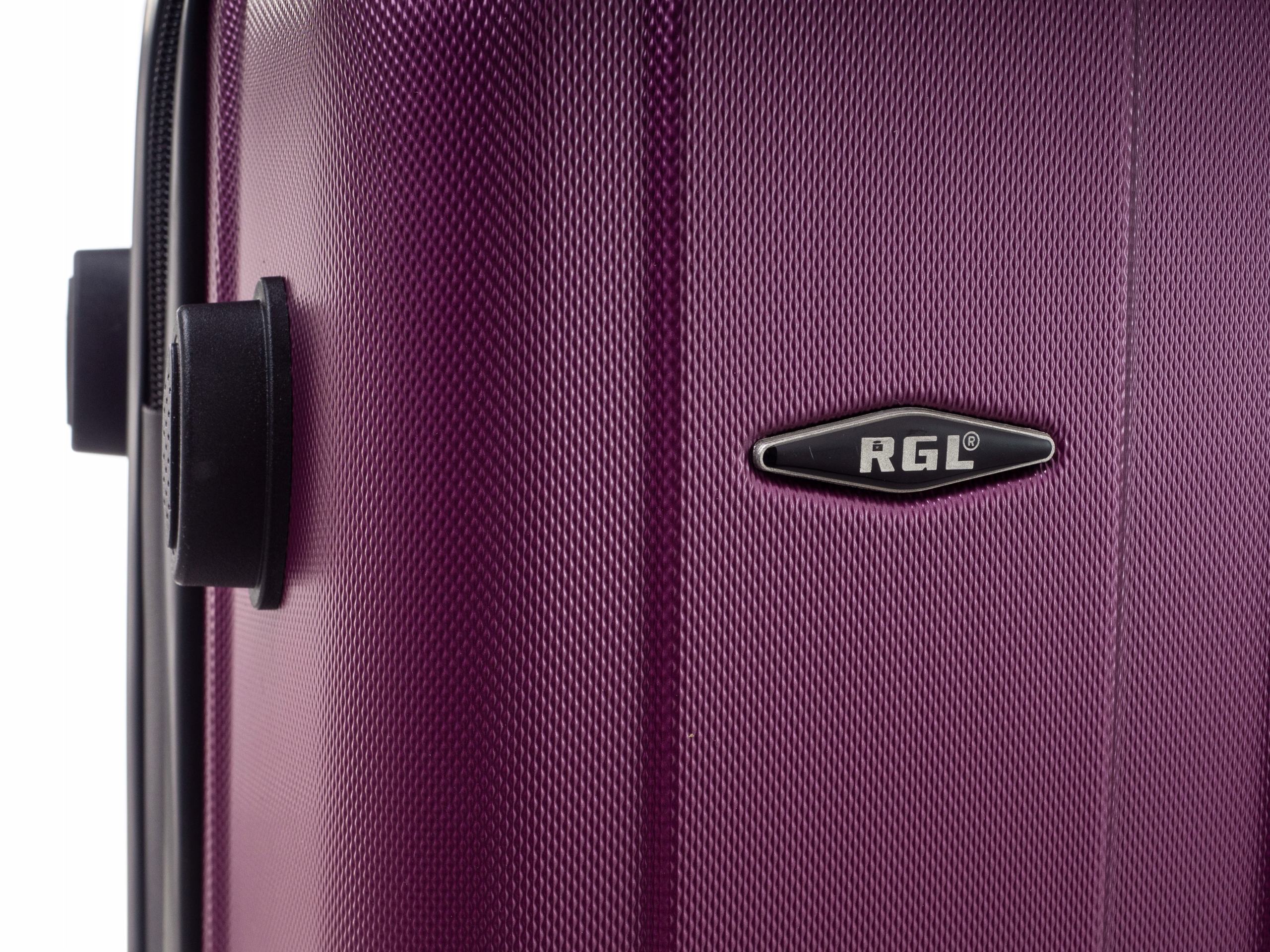 RGL DUŻA XXL WALIZKA PODRÓŻNA NA KÓŁKACH BAGAŻ ABS Materiał dominujący ABS