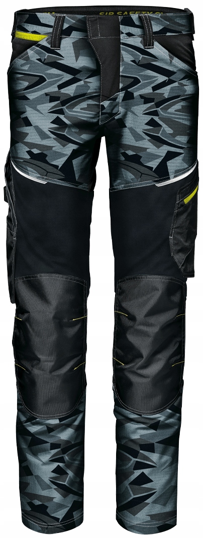 Sir Safety Elastyczne Mocne Spodnie Robocze Gemini Camouflage roz. 50