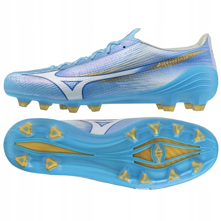 Buty Mizuno Morelia Alpha III Elite MD P1GA266225 41, Niebieski