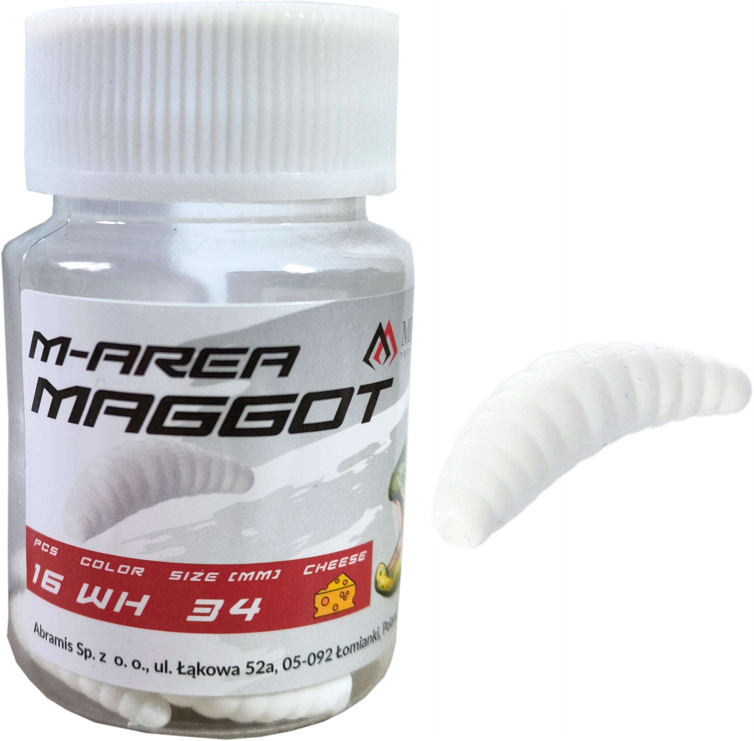

Mikado przynęta M-Area Maggot 16 sztuk kolor biały