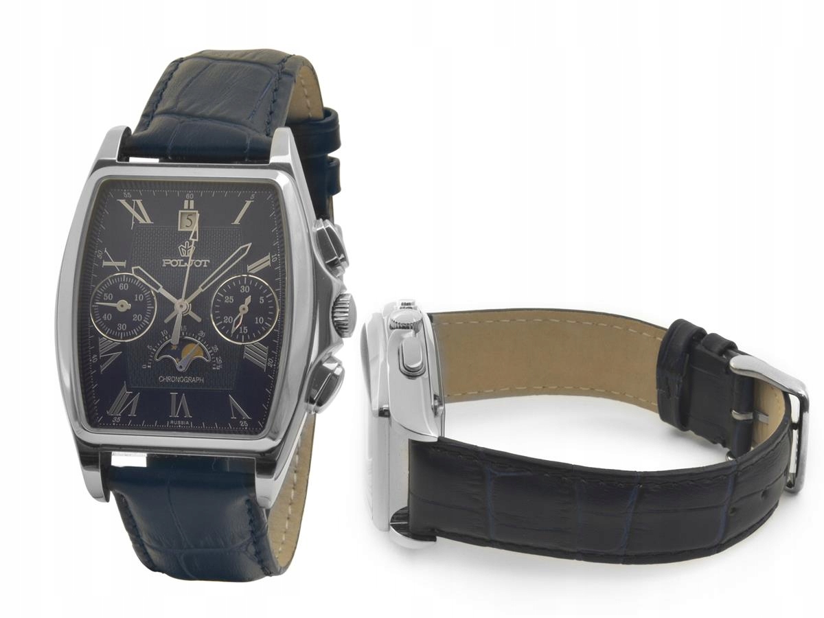 Zegrarek Poljot Buran Selena Chronograph Blue