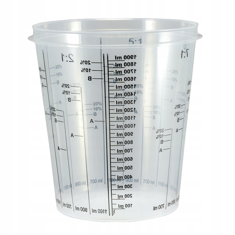 

Kubek z podziałką do lakierów i żywic 2300 ml