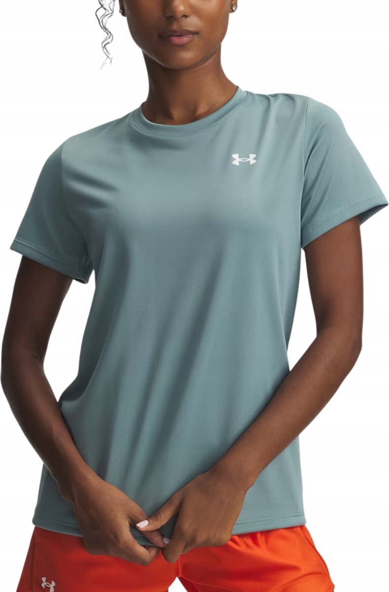 Koszulka T-shirt Damski Under Armour Treningowy Szybkoschnący Lekki Tech S