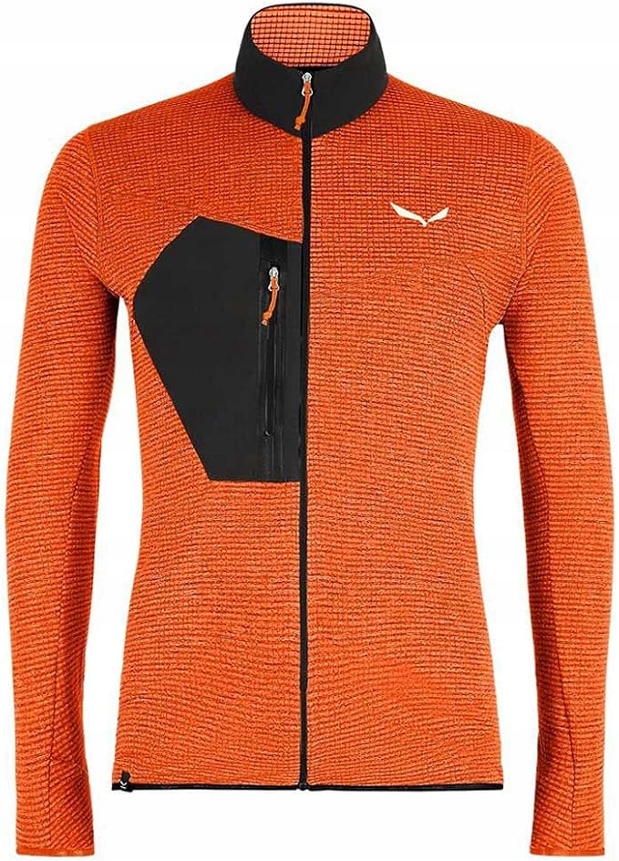 Mikina fleecová Salewa Pedroc oranžovo-černá 46/S