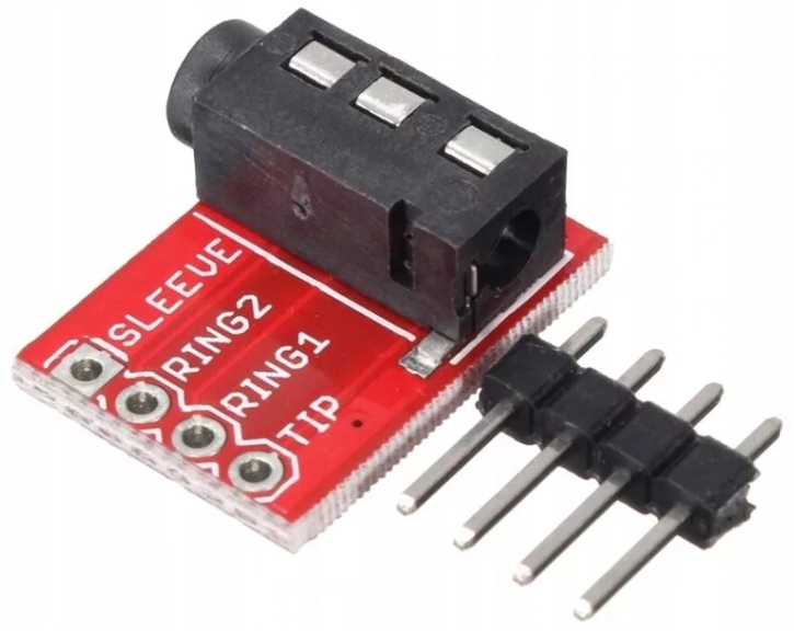 

Moduł 3.5mm Jack Stereo Trrs