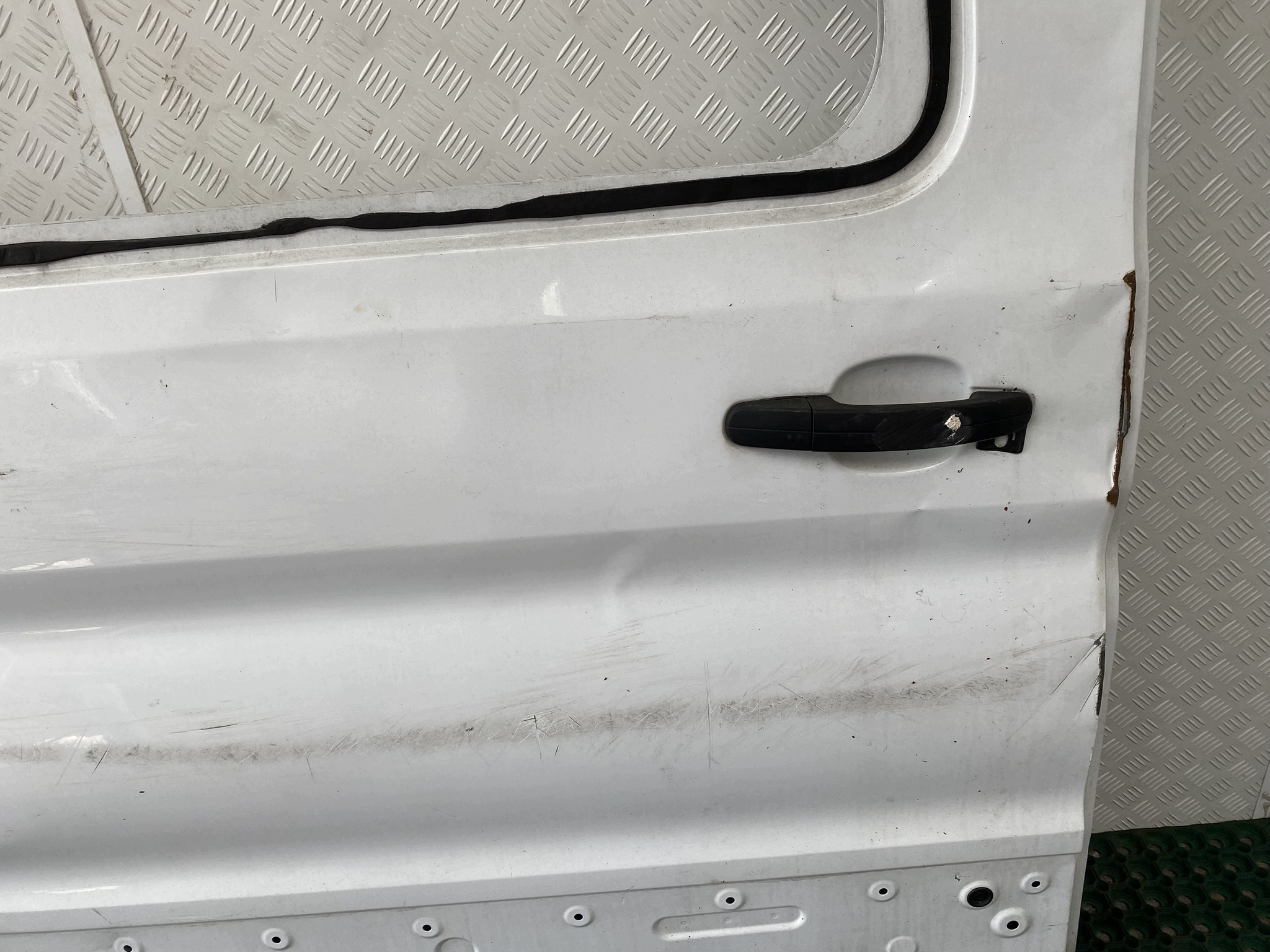 FORD TRANSIT MK8 13-25 door sliding side right below SZYBE original