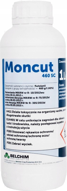 

Moncut 460SC 1L Grzybobójczy Zaprawa Ziemniaków