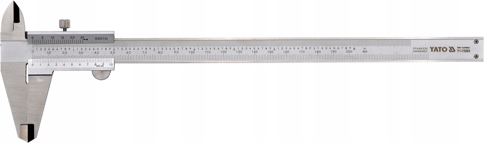Suwmiarka 200 mm stal nierdzewna Yato YT-72003