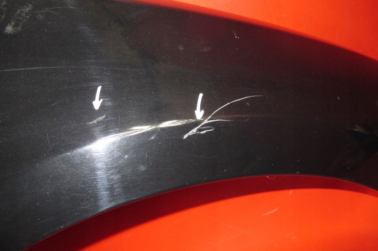 BMW 1 and E81 LIFT E87 fender right front front SCHWARZ II 668