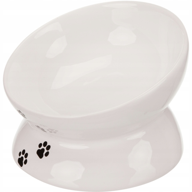 

Trixie Ergonomiczna miska ceramiczna biała ø 11cm
