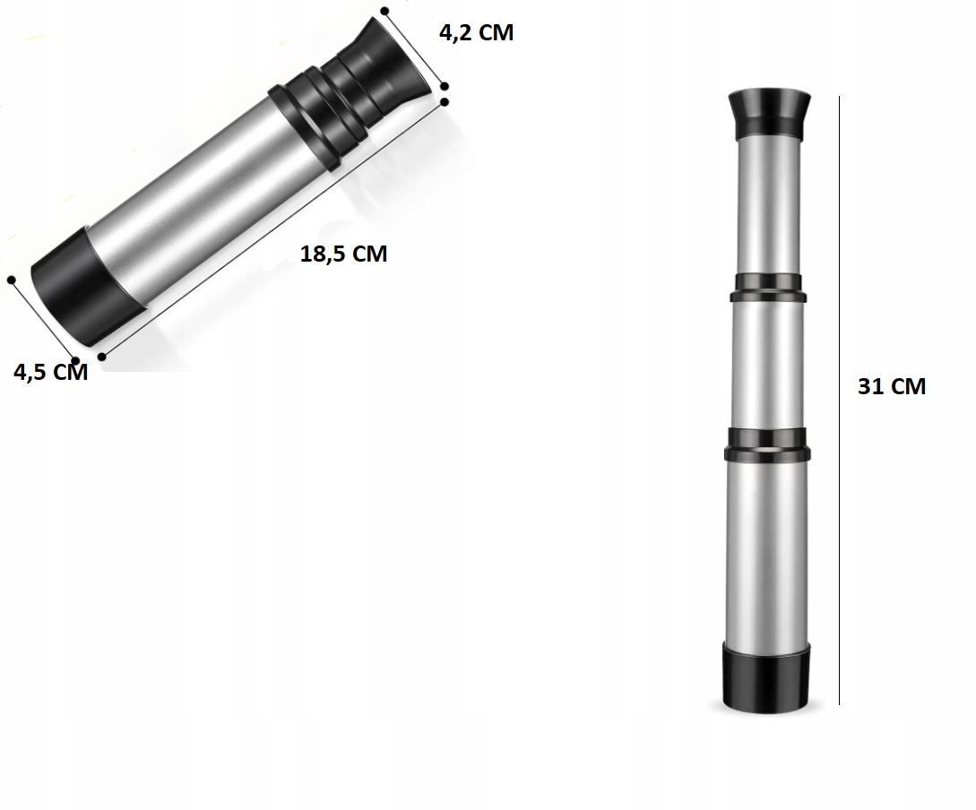 DZIECIĘCA ZABAWKA PIRACKA LUNETA TELESKOP DZIEWCZYNKI CHŁOPCY Marka Luka