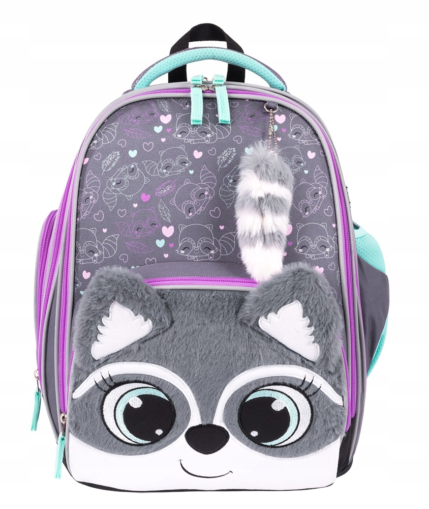 PLECAK TORNISTER WCZESNOSZKOLNY PREMIUM RACOON SZOP Stan opakowania oryginalne