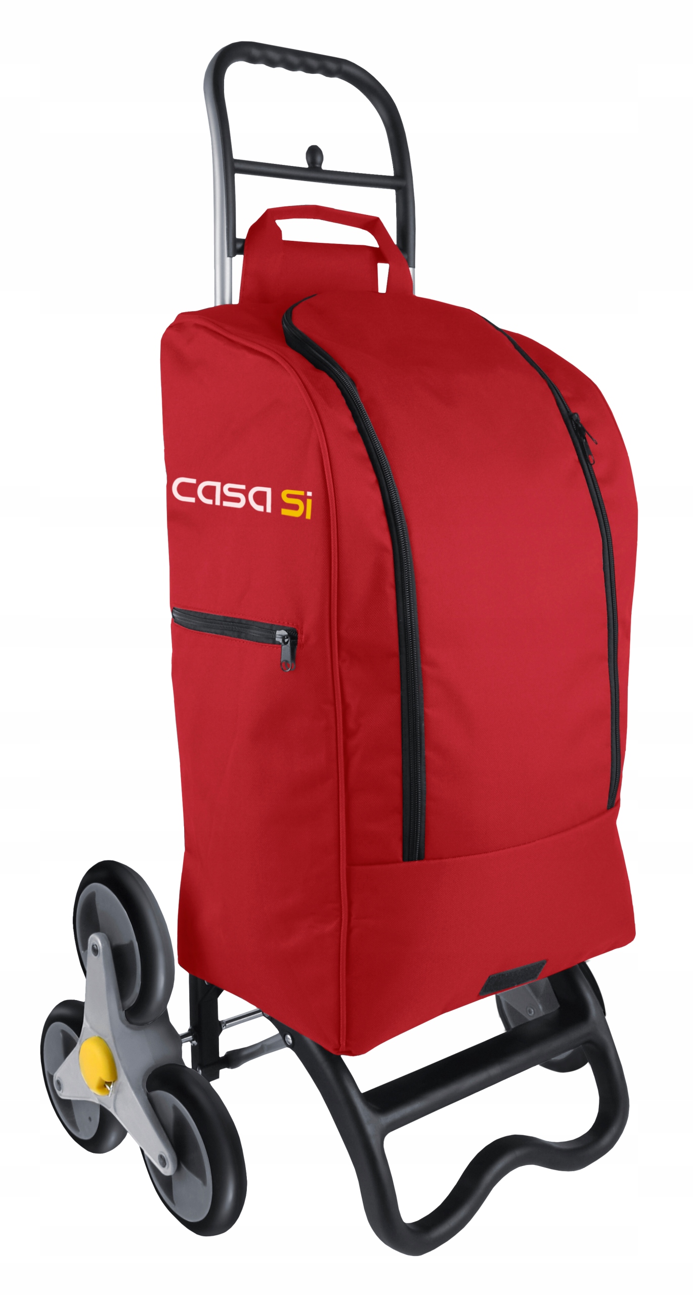 Wózek torba na zakupy 3 kółka Czerwony Buddy jak GIMI