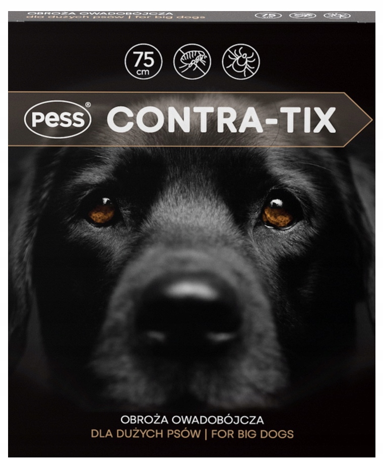 

Contra-tix Obroża owadobójcza dla dużych psów 75cm