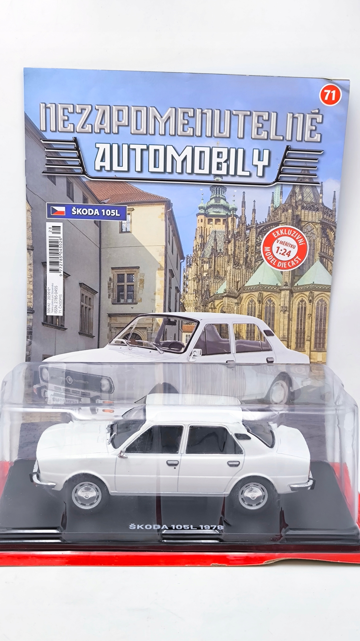 Auta PRL-u- Škoda 105L 1978 Hachette 1:24