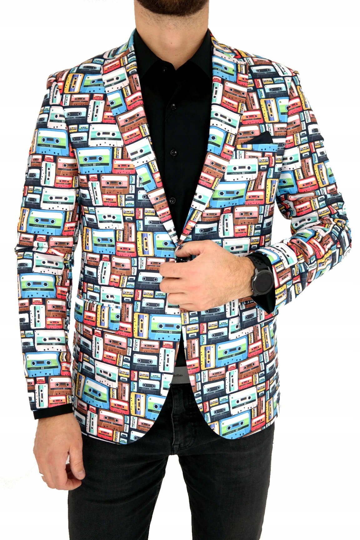 GIOVANNI PERA Marynarka męska D310 kasety 64 XXXXL Rozmiar 64