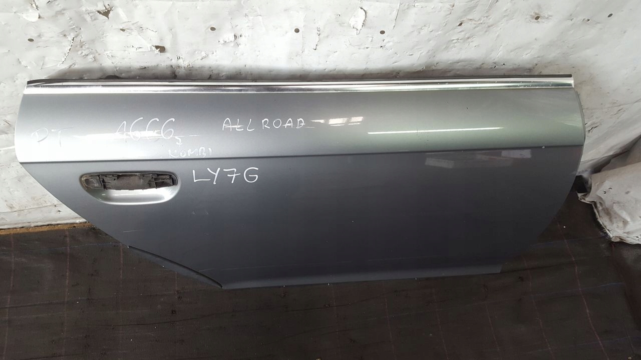 door rear part rear. right Audi A6 C6 ALLROAD LY7G