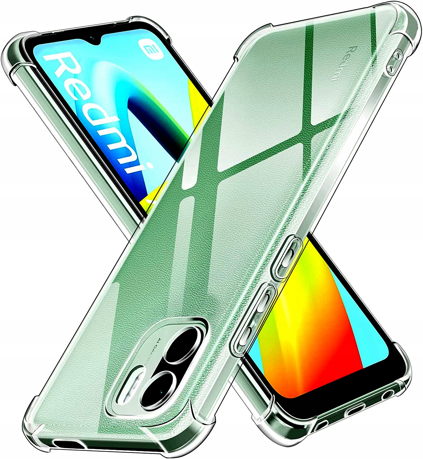 

Etui Pancerne Shock 2 x Szkło do Xiaomi Redmi A1