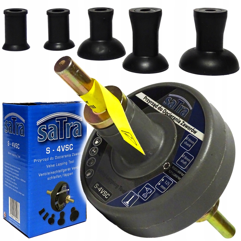 PRZYRZĄD DO DOCIERANIA ZAWORÓW DOCIERACZKA