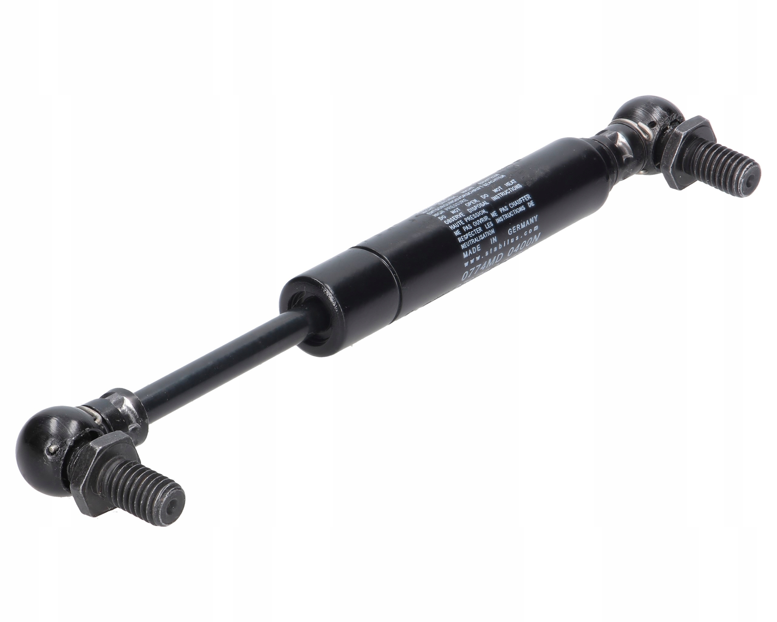 pohon plynového tlumiče A=165 B=125 F=400N