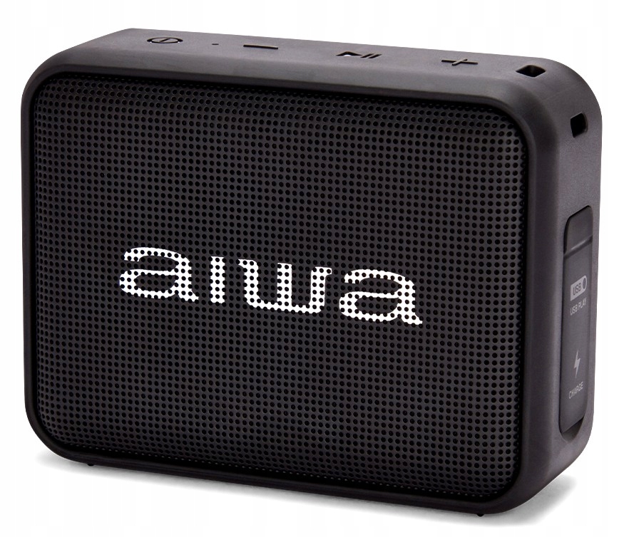 Głośnik Przenośny Awia BS-200 Bk Czarny 6W Do 12 Godzin Działania