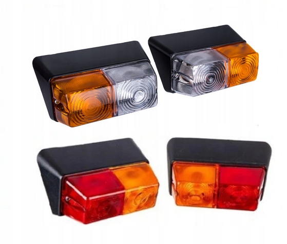 

Komplet Lamp Przednie I Tylne Władimirec T-25