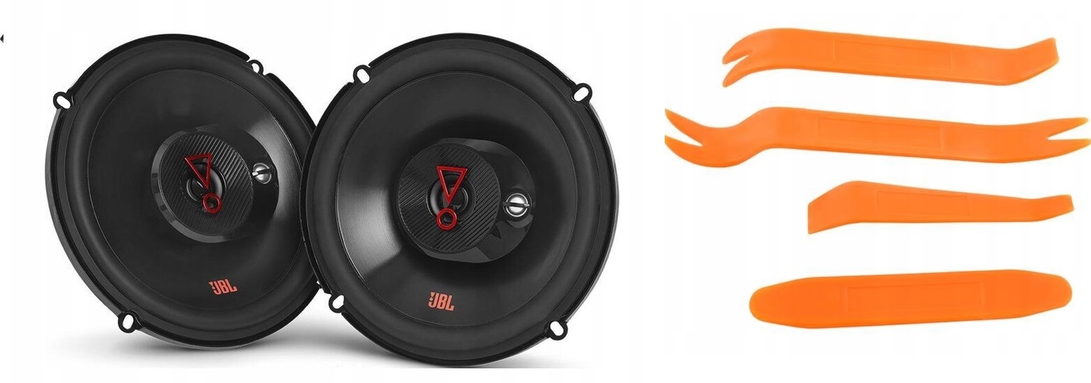 Jbl Stage3 637F Reproduktory do auta 3-pásmové 165 mm klíče na čalounění