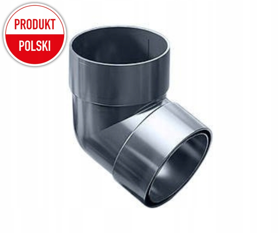 KOLANO DWUKIELICHOWE 63 PROAQUA PCV GRAFITOWE