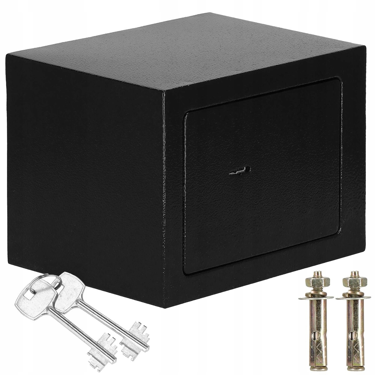 SEJF DOMOWY SKRYTKA KASETKA NA KLUCZ MOCNY SOLIDNY