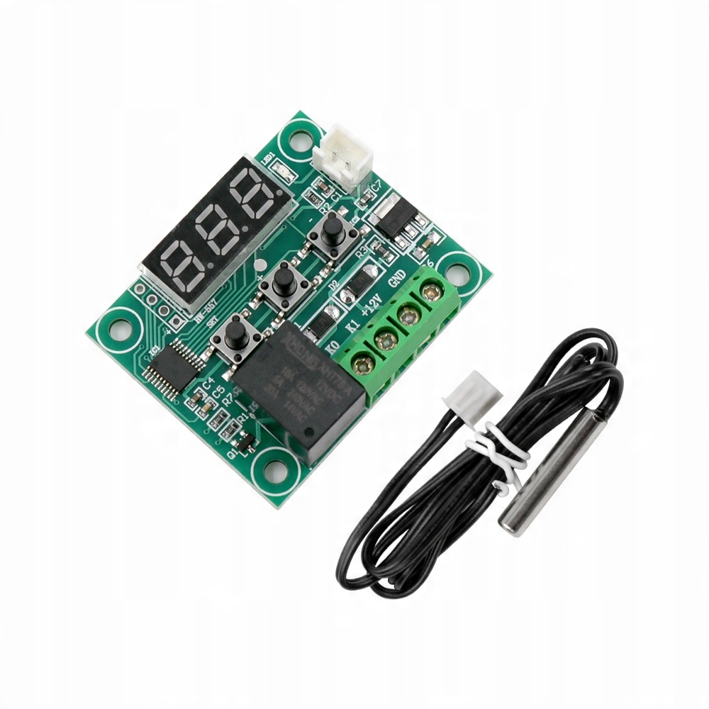 

Termostat Cyfrowy W1209 12V -50 +110 10A