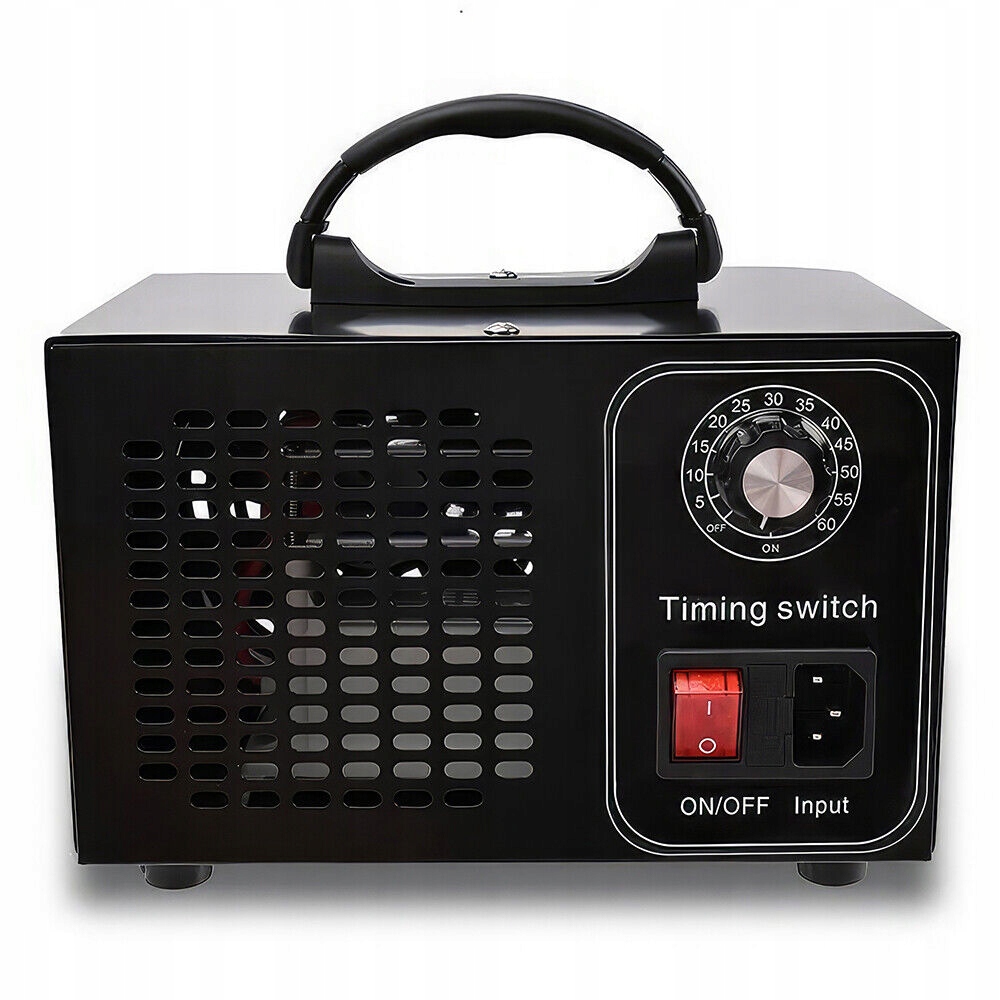 Generátor Ozonu Ozonátor 60000 Mg/h 100 W Čistička Vzduchu S Časovačem