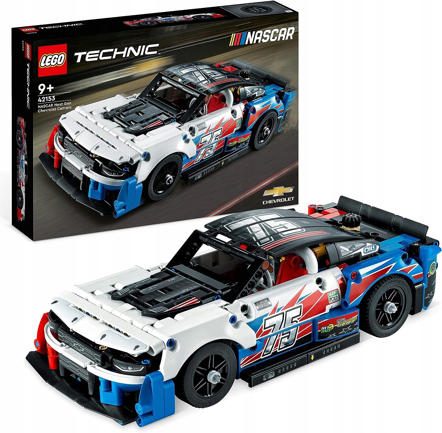 Lego 42153 Technic Chevrolet Camaro ZL1 Nascar sběratelský model