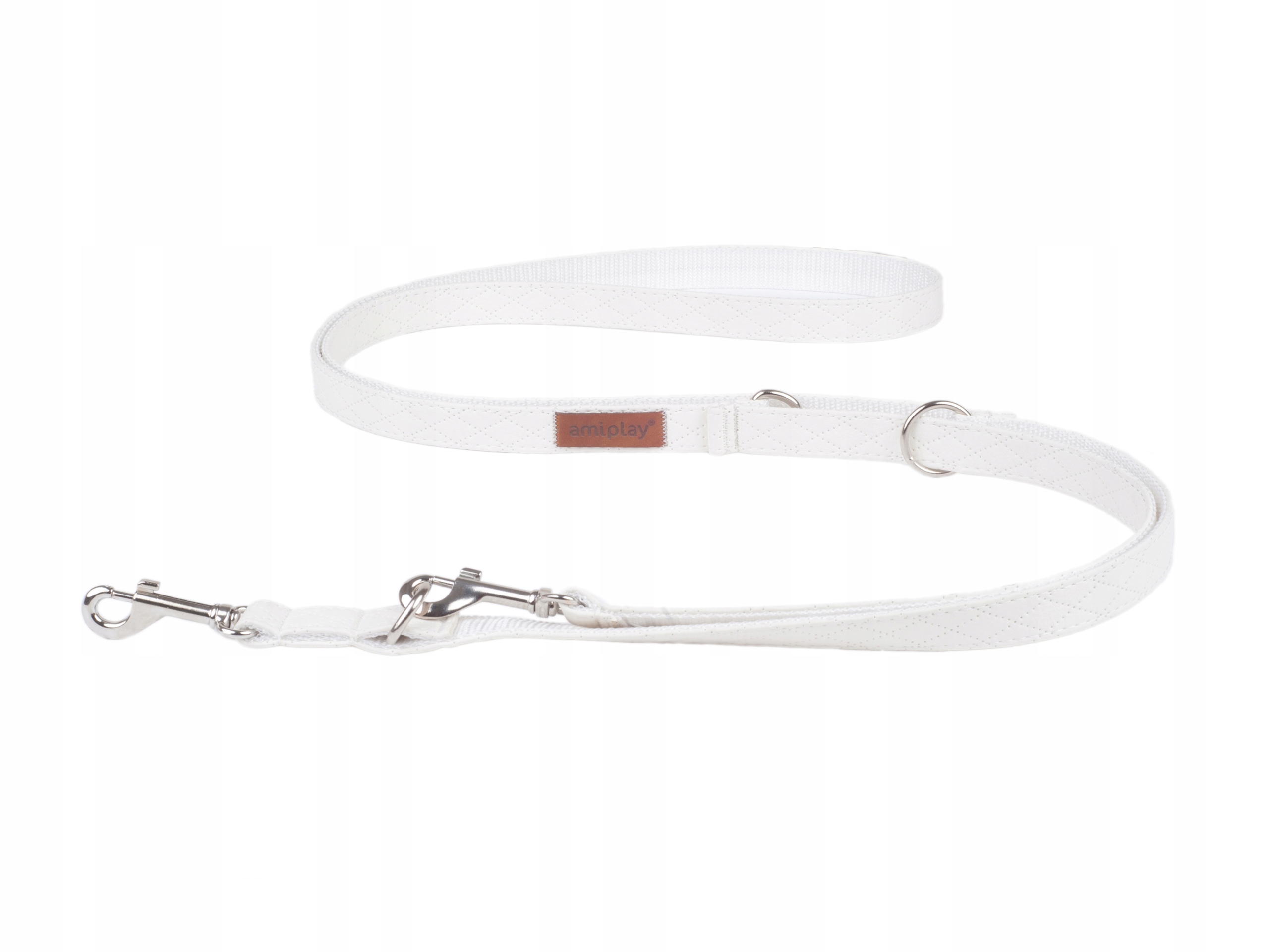 

amiplay Smycz przepinana 6in1 Cambridge XL Biała