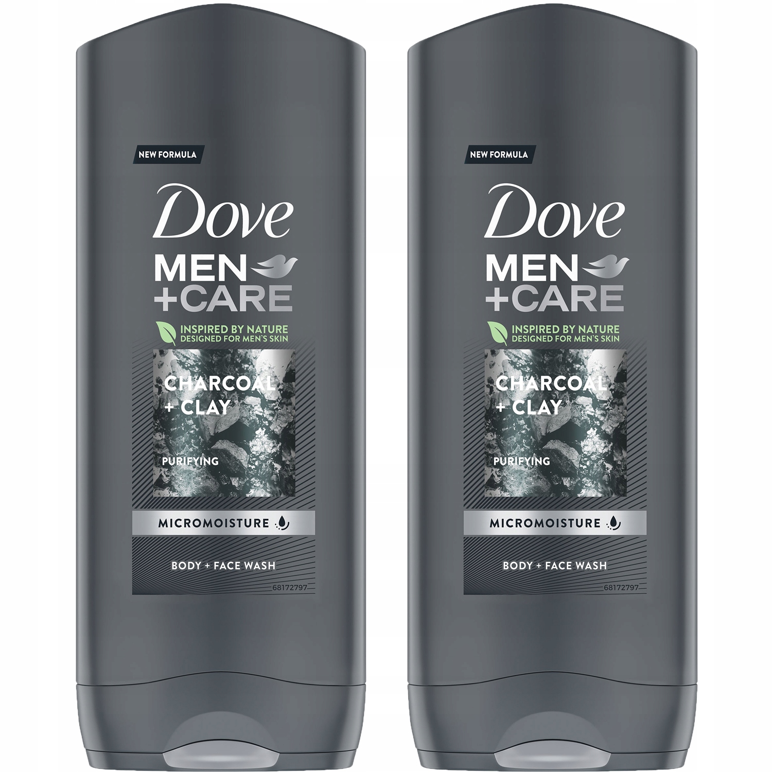 

Dove Men Żel pod Prysznic Charcoal Węglem 2x400ml