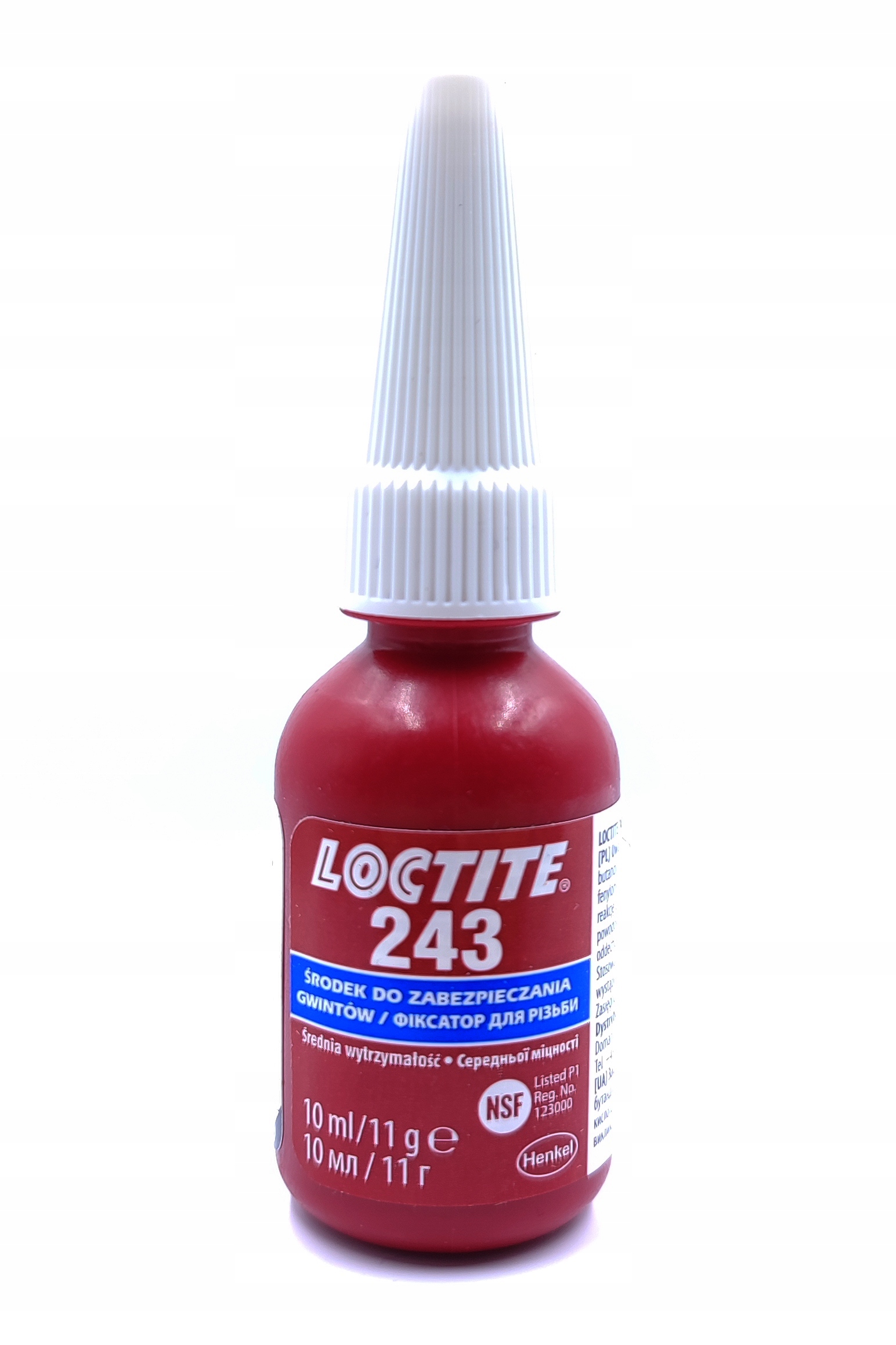 

Loctite 243 klej zabezpieczanie gwintów 10ml