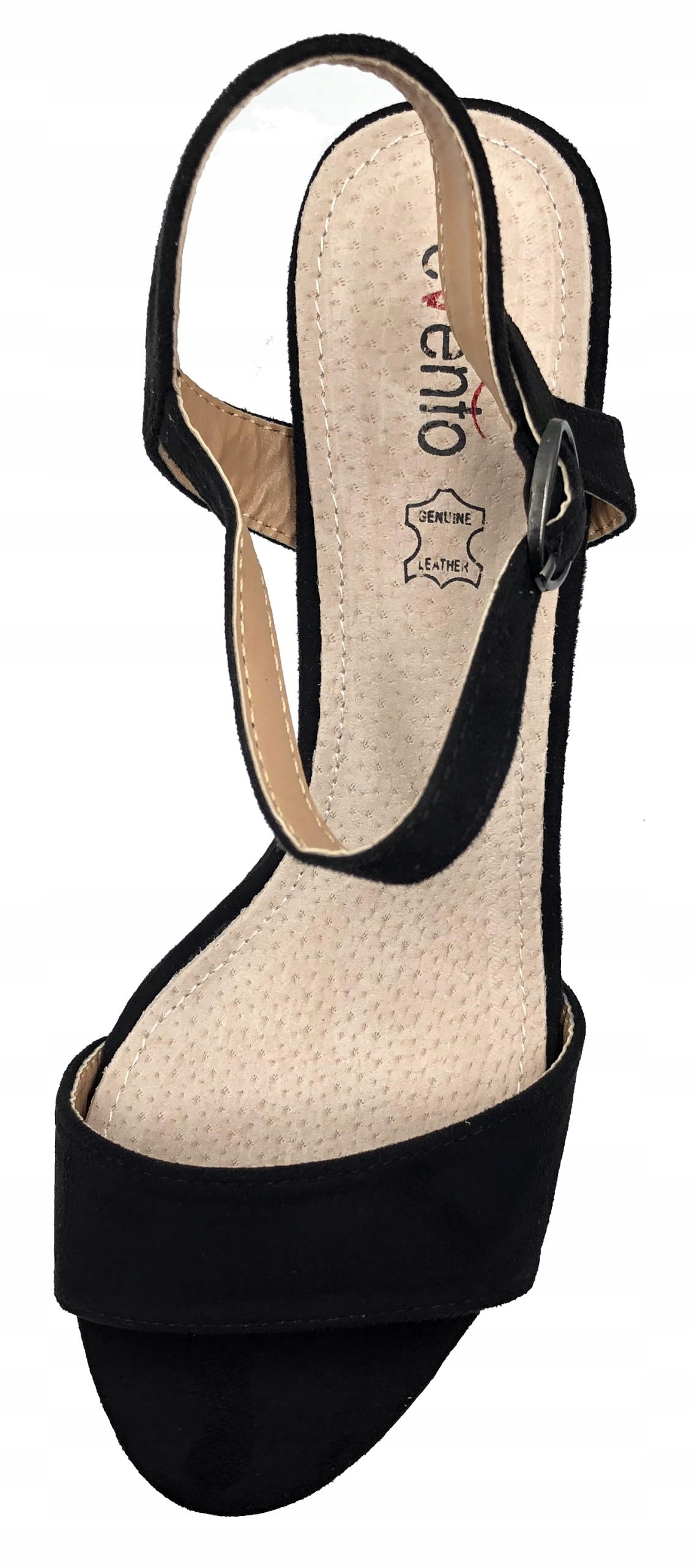 SANDAŁ NA OBCASIE ELEGANCKI CZARNY EVENTO 37 Marka Evento